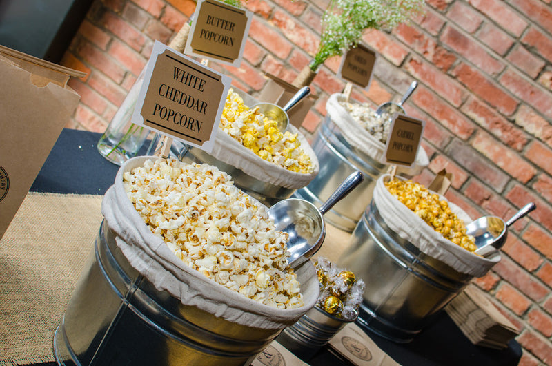 The Secret to a Successful Wedding Popcorn Bar